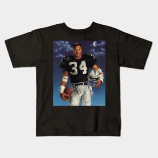 Bo Jackson Raiders Art Kids T-Shirt